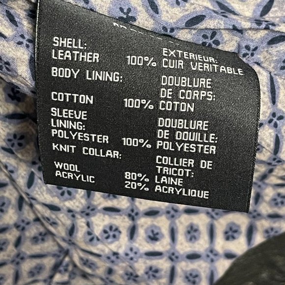 Andrew Marc Leather Jacket Size M - Picture 8 of 8